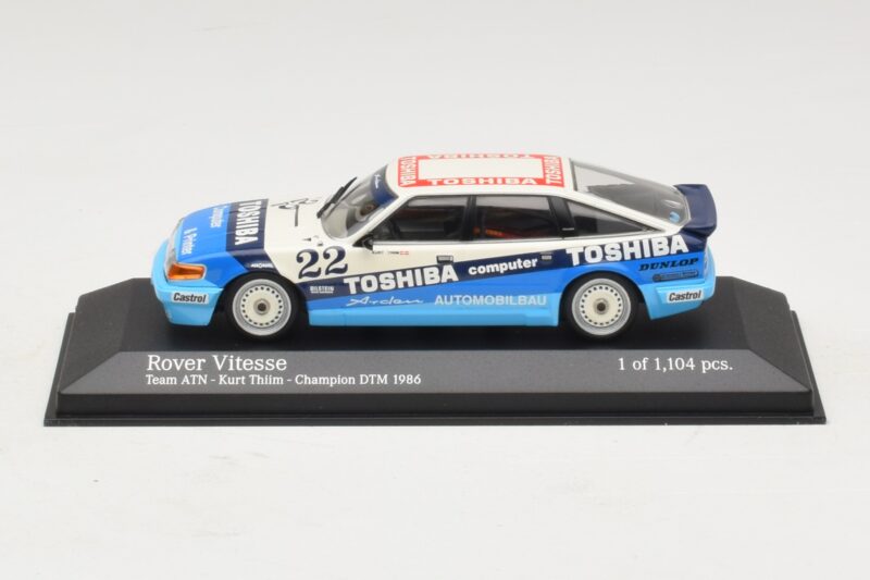 Rover Vitesse Team ATN #22 K. Thiim DTM Champion 1986 Minichamps 1:43 400861322 Metalas