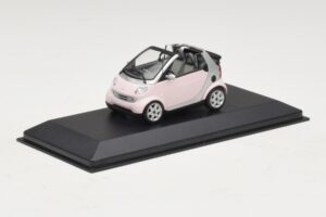 Smart Fortwo 450 Kabrioletas Baltas Legally Blonde 2 Pakaitinė Dėžė Minichamps 1:43 402173900-R1 Metalas - nuotrauka 2 iš 5
