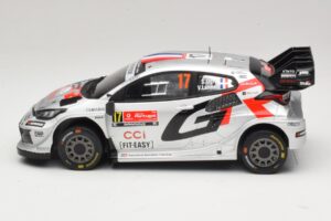 Toyota GR Yaris Rally1 #17 S. Ogier / V. Landais Rally Portugal Winner 2025 IXO 1:18 18RMC250A Metalas - nuotrauka 3 iš 6