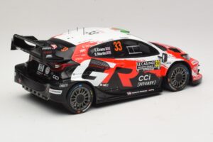 Toyota GR Yaris Rally1 #33 E. Evans / S. Martin Rally Monte Carlo 2026 IXO 1:18 18RMC269B Metalas - nuotrauka 2 iš 6