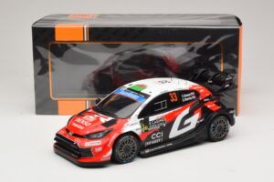 Toyota GR Yaris Rally1 #33 E. Evans / S. Martin Rally Monte Carlo 2026 IXO 1:18 18RMC269B Metalas - nuotrauka 6 iš 6