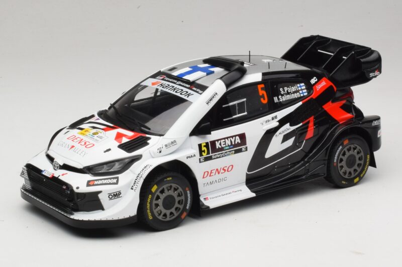 Toyota GR Yaris Rally1 #5 S. Pajari / E. Malkonen Rally Kenya 2025 IXO 1:18 18RMC246 Metalas