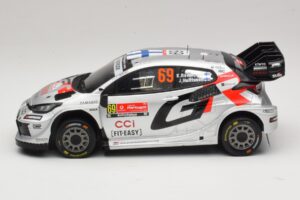 Toyota GR Yaris Rally1 #69 K. Rovanpera / J. Halttunen Rally Portugal 2025 IXO 1:18 18RMC250B Metalas - nuotrauka 3 iš 6
