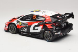 Toyota GR Yaris Rally1 #99 O. Solberg / E. Edmondson Rally Monte Carlo Winner 2026 IXO 1:18 18RMC269A Metalas - nuotrauka 5 iš 6