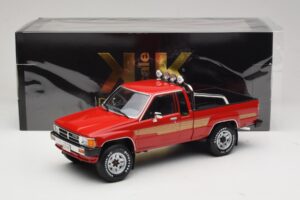 Toyota Hilux N50 Xtra Cab 4x4 Raudonas KK-Scale 1:18 KKDC181562 Metalas - nuotrauka 6 iš 6