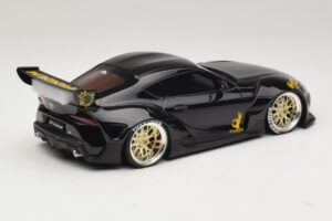 Toyota Supra GR A90 Pandem V1.0 Juodas TopSpeed 1:18 TS0307 Derva - nuotrauka 2 iš 6