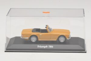 Triumph TR6 Oranžinis Maxichamps 1:43 940132571 Metalas - nuotrauka 4 iš 5