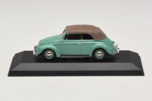 Volkswagen 1200 Kabrioletas Minkštas Stogas Žalias Minichamps 1:43 430052042 Metalas