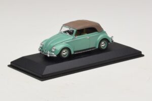 Volkswagen 1200 Kabrioletas Minkštas Stogas Žalias Minichamps 1:43 430052042 Metalas - nuotrauka 2 iš 5