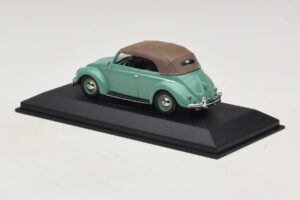 Volkswagen 1200 Kabrioletas Minkštas Stogas Žalias Minichamps 1:43 430052042 Metalas - nuotrauka 3 iš 5
