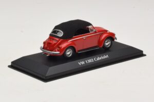 Volkswagen 1302 Kabrioletas Raudonas Maxichamps 1:43 940055031 Metalas - nuotrauka 2 iš 5