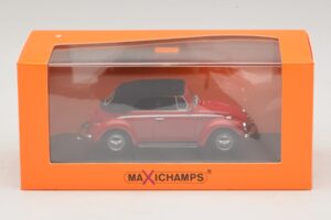 Volkswagen 1302 Kabrioletas Raudonas Maxichamps 1:43 940055031 Metalas - nuotrauka 5 iš 5