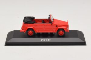 Volkswagen 181 Raudonas Maxichamps 1:43 940050031 Metalas
