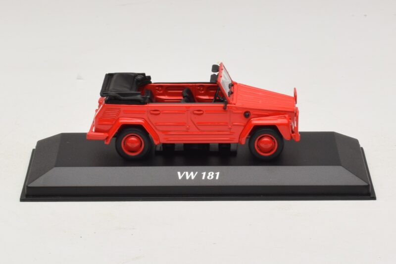 Volkswagen 181 Raudonas Maxichamps 1:43 940050031 Metalas