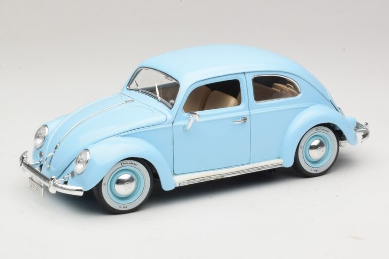 Volkswagen Beetle Mėlynas Bburago 1:18 3381 Metalas