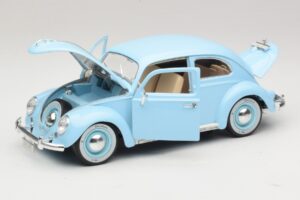 Volkswagen Beetle Mėlynas Bburago 1:18 3381 Metalas - nuotrauka 2 iš 8