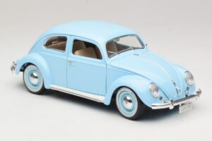 Volkswagen Beetle Mėlynas Bburago 1:18 3381 Metalas - nuotrauka 6 iš 8