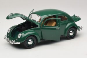 Volkswagen Beetle Žalia Maisto 1:18 32820 Metalas - nuotrauka 2 iš 8