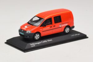 Volkswagen Caddy Maxi Mk3 Norway Post Minichamps 1:43 403057005 Metalas - nuotrauka 2 iš 5