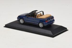 Volkswagen Golf Mk4 Kabrioletas Mėlynas Atstovo Leidimas Minichamps 1:43 GOLF005 Metalas - nuotrauka 3 iš 5