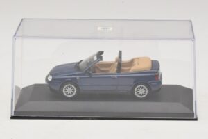 Volkswagen Golf Mk4 Kabrioletas Mėlynas Atstovo Leidimas Minichamps 1:43 GOLF005 Metalas - nuotrauka 4 iš 5
