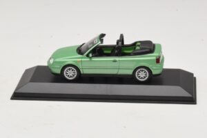 Volkswagen Golf Mk4 Kabrioletas Žalia Metalik Minichamps 1:43 430058335 Metalas