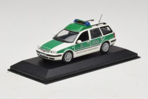 Volkswagen Golf Mk4 Variant Polizei Minichamps 1:43 430056090 Metalas - nuotrauka 2 iš 5