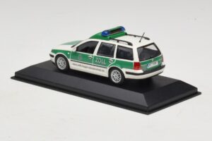 Volkswagen Golf Mk4 Variant Polizei Minichamps 1:43 430056090 Metalas - nuotrauka 3 iš 5