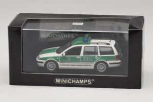Volkswagen Golf Mk4 Variant Polizei Minichamps 1:43 430056090 Metalas - nuotrauka 5 iš 5