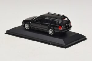 Volkswagen Golf Mk4 Variant Sport Highline BBS Edition Juodas Minichamps 1:43 GOLF008 Metalas - nuotrauka 3 iš 5