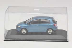 Volkswagen Golf Plus Mk5 Mėlyna Metalik Pakaitinė Dėžė Minichamps 1:43 GOLF02-R1 Metalas - nuotrauka 4 iš 5