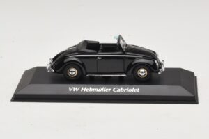 Volkswagen Hebmuller Kabrioletas Juodas Maxichamps 1:43 940052130 Metalas