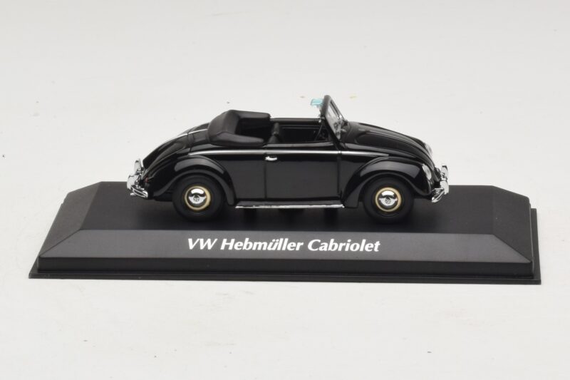 Volkswagen Hebmuller Kabrioletas Juodas Maxichamps 1:43 Volkswagen Hebmuller Kabrioletas Juodas Maxichamps 1:43 940052130 Metalas