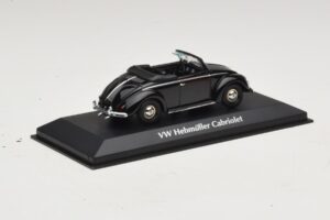 Volkswagen Hebmuller Kabrioletas Juodas Maxichamps 1:43 940052130 Metalas - nuotrauka 2 iš 5