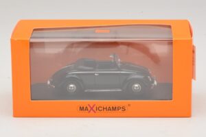 Volkswagen Hebmuller Kabrioletas Juodas Maxichamps 1:43 940052130 Metalas - nuotrauka 5 iš 5