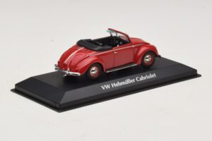 Volkswagen Hebmuller Kabrioletas Raudonas Maxichamps 1:43 940052131 Metalas - nuotrauka 2 iš 5