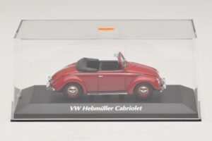 Volkswagen Hebmuller Kabrioletas Raudonas Maxichamps 1:43 940052131 Metalas - nuotrauka 4 iš 5