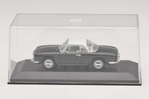 Volkswagen Karmann Ghia Juodas su baltu stogu Minichamps 1:43 430050224 Metalas - nuotrauka 4 iš 5