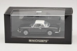 Volkswagen Karmann Ghia Juodas su baltu stogu Minichamps 1:43 430050224 Metalas - nuotrauka 5 iš 5