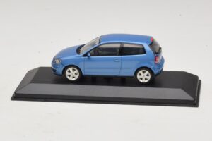Volkswagen Polo 9N3 Mėlynas Minichamps 1:43 POLO001 Metalas