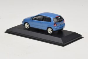 Volkswagen Polo 9N3 Mėlynas Minichamps 1:43 POLO001 Metalas - nuotrauka 3 iš 5