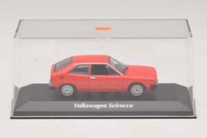 Volkswagen Scirocco Mk1 Raudonas Maxichamps 1:43 940050422 Metalas - nuotrauka 4 iš 5