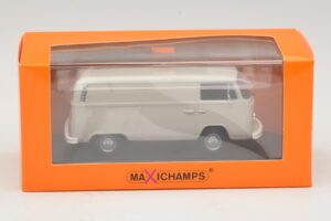 Volkswagen T2b Pristatymo Furgonas Pilkas Maxichamps 1:43 940053060 Metalas - nuotrauka 5 iš 5