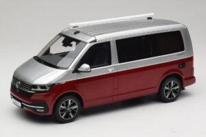 Volkswagen T6.1 California Ocean Tornado Red / Reflex Silver Otto 1:18 Volkswagen T6.1 California Ocean Tornado Red / Reflex Silver Otto 1:18 OT1342 Derva