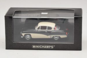 Wartburg A311 Tamsiai Mėlyna Balta Minichamps 1:43 WARBURG001 Metalas - nuotrauka 5 iš 5